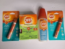 (4)OFF! FamilyCare Insect Repellent II Clean Feel (6 fl oz) Botanicals A... - £13.02 GBP