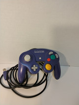 Official Nintendo GameCube Controller Indigo Purple &amp; Clear Back - £35.55 GBP