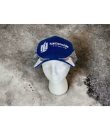 Nationwide Baseball Hat Nascar Hendricks Dale Jr 88 Blue Grey Strapback Cap - £18.29 GBP