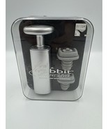 Rabbit Wine Preserver Vacuum Pump With 2 Bottle Stoppers - Silver / Gray... - $163.45 MXN