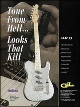 G&amp;L ASAT Z3 Silver-Flake electric guitar 1999 advertisement 8 x 11 ad print - £2.90 GBP