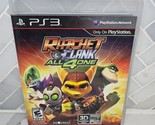 Ratchet &amp; Clank All 4 One PS3 PlayStation 3 - Complete CIB Tested &amp; Work... - $15.79