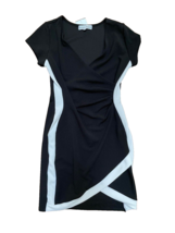 New Almost Famous Junior Youth Dress Sz L 14-16y Ruched Wrap Slim Party Outfit - £14.71 GBP
