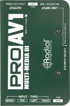 Pro Av1 Direct Box By Radial Engineering R8001112. - £154.49 GBP