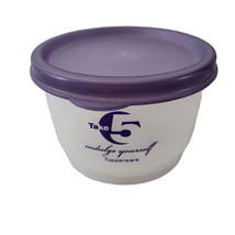 Tupperware Vintage Special Take 5 Indulge Yourself Tupperware 4oz Snack Cup - £5.45 GBP