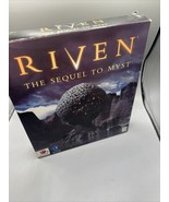 Cyan Riven The Sequel to Myst PC CD-ROM Video Game Sealed Win 95 Mac OS - $35.63