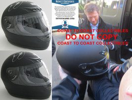 Dale Earnhardt Jr Nascar Driver signed full size helmet proof Beckett COA - $494.99