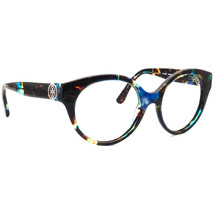 Tory Burch Sunglasses Frame Only TY 7087 3145/80 Blue Confetti Cat Eye 5... - $129.99