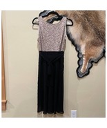 Dunnes Lace top tie waist black skirt dress - $24.54