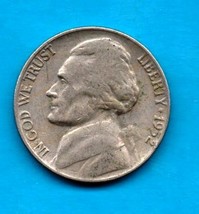 1952 Circulated Jefferson Nickel - Moderate Wear -About VF - £0.04 GBP