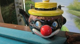 Thames Clown Ceramic Teapot 1940s 6 X 8&quot; - £98.92 GBP