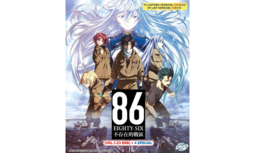 86 Eighty Six Part 1-2 Vol.1-23 END Complete Anime DVD [English Dub] - £25.57 GBP