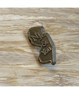 Vintage NJ and You New Jersey Souvenir Travel Lapel Pin Pinback KG JD - €6,87 EUR