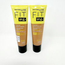 LOT 2 -  Maybelline New York Fit Me Tinted Moisturizers #330 NEW - $17.77