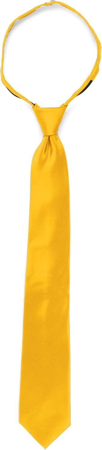 Boxed-Gifts Boys Zipper Tie - Ages 0-14 - Pre-Tied Kids Necktie -, Gradu... - $44.99