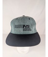 Norfolk Southern Train Strapback Adjustable Hat Blue with Black Brim Emb... - $379.94 MXN