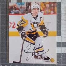 Sidney Crosby Autographed Signed 8.5x11 Photo COA Pittsburgh Penguins GOAT - $82.98