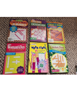 5 Word Finds &amp; 1 Large Print Crossword Women&#39;s Day Chicken Soup 4 NEW 2 ... - $16.24 CAD