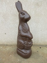 Vintage Don Featherstone Chocolate Easter Bunny 30.5 Inch Blow Mold   A - £125.74 GBP