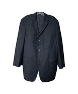 BOSS Hugo Boss Neiman Marcus Mens Navy Blue Blazer Sports Coat Size 42R - £28.21 GBP