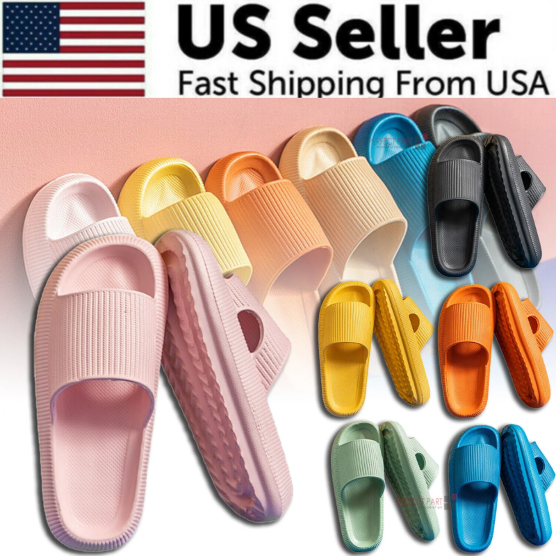 Primary image for Cozy Pillow Slides Anti-Slip Sandals Ultra Soft Slippers Cloud Home Outdoor Shoe