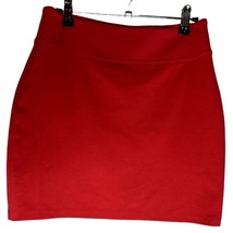 Silence + Noise Women Size Medium Red Mini Skirt pirate romantic westernwear sch - £13.55 GBP