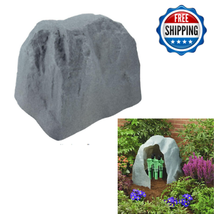Outdoor Landscape Rock Boulder Fake Stone Sprinkler Valve Box Cover Gard... - $82.47