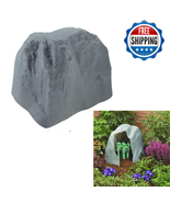 Outdoor Landscape Rock Boulder Fake Stone Sprinkler Valve Box Cover Gard... - $82.47
