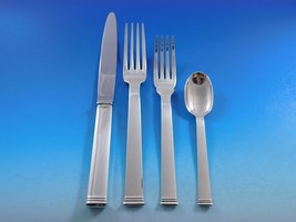 Commodore by Christofle France Sterling Silver Flatware Service Set 18 pc Dinner - £3,184.87 GBP