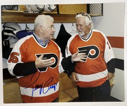 Terry Crisp Signed Autographed Glossy 8x10 Photo - Philadelphia Flyers - $19.99