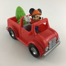 Disney Mickey Mouse &amp; Friends Figure Topper Pick Up Truck Vehicle Toy - $16.78