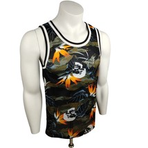 No Boundaries Mens Youth Extra Small Camo Skulls Mesh Tank Top New with Tags - £7.53 GBP