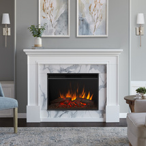 RealFlame Electric Fireplace Merced Grand Infrared X-Lg Firebox White or Black - £556.73 GBP