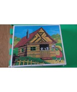 Vintage Fairy Tales, Contes Grimm  wood block puzzle 6 different stories... - £11.79 GBP