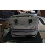 Gray Canvas Camera Bag PR-700 with Zippered Front Pouch - £15.51 GBP
