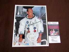 Charles Pete Conrad Apollo 12 Astronaut Signed Auto Nasa Litho Photo Jsa Beauty - £387.64 GBP
