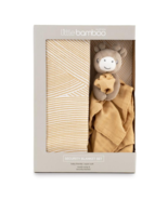Little Bamboo Muslin Swaddle Wrap &amp; Lovie Comforter Gift Set - Marigold ... - £94.55 GBP