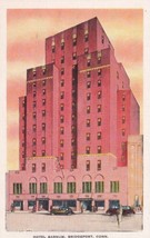 Hotel Barnum Bridgeport Connecticut CT Postcard C54 - £2.35 GBP