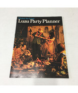 United Airlines Luau party planner catalog brochure vintage travel souvenir - $19.75