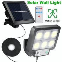 2200W Led Solar Light Commercial Motion Sensor Street Wall Outdoor Garden Lamp - £21.89 GBP