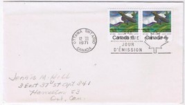 Canada First Day Cover Emily Carr Pair - £2.25 GBP