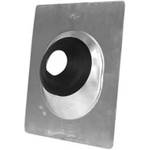 Oatey 12956 Aluminum 3&quot;- 4&quot; pipe diameter All-Flash, No-Calk Roof Flashi... - $39.76 CAD