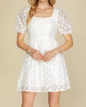 She + Sky jacquard dress in White - £27.67 GBP