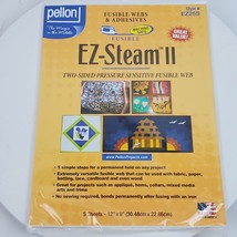 Pellon EZ-Steam 5 Sheet 12x9 Inch Style # EZ25S NEW - $9.00