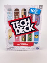 Tech Deck DLX Pro Pack 10 Mini Toy Skate Finger Boards Element Plan B Flip New - £12.89 GBP