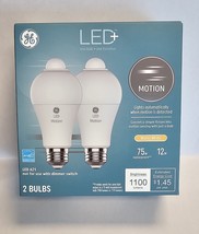 GE LED+ 11W Motion A21 LED 93129313 Bulbs Warm White 2-Pack Brand New - $615.55 MXN