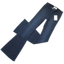 NWT Free People Penny in Rich Blue Pull-on Stretch Flare Jeans 24 x 34 $78 - $61.38