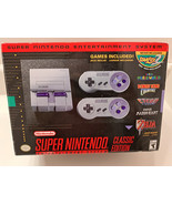 Authentic Super Nintendo Classic Edition Console SNES Mini Entertainment... - $3,730.27 MXN