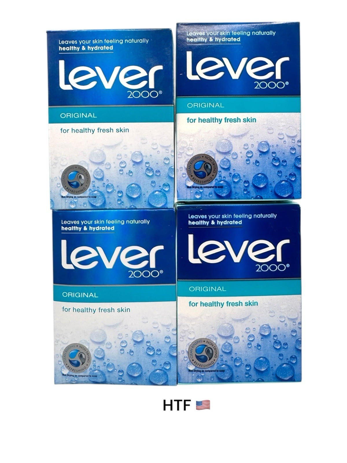 4 Lever 2000 Original Bar Soap Made In USA 4oz Bars New Discontinued - $49.48