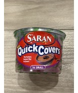 Saran Quick Covers Y2K vintage 16 count SMALL size New in sealed container - $22.77